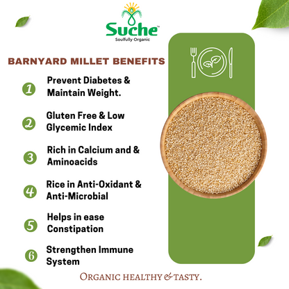 Organic Barnyard Millet