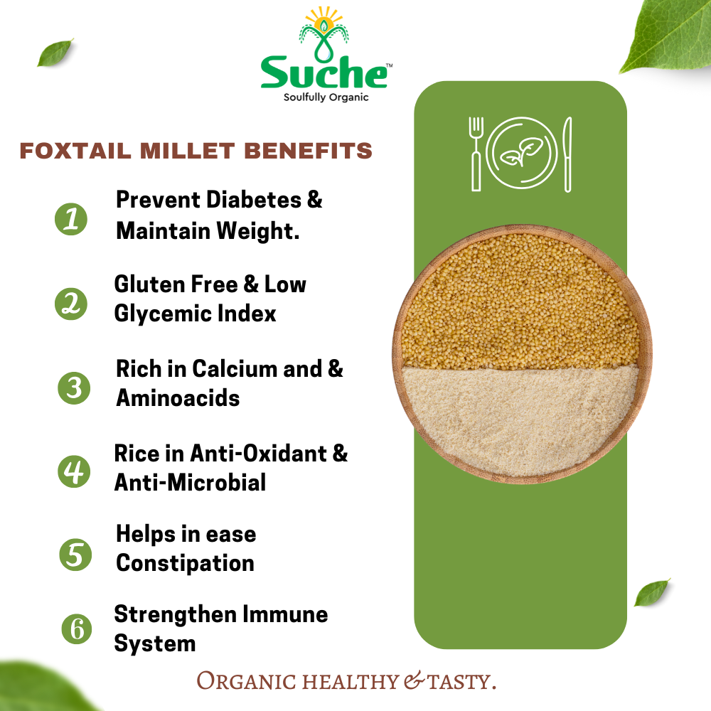 Organic Foxtail Millet Flour