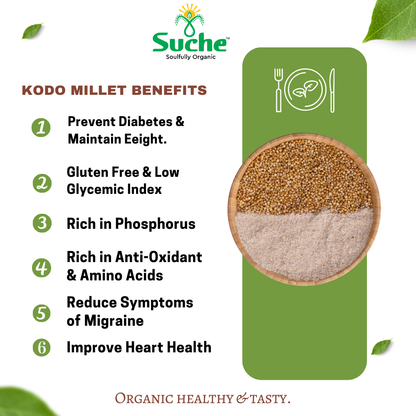 Organic Kodo Millet Flour | 1 Kg